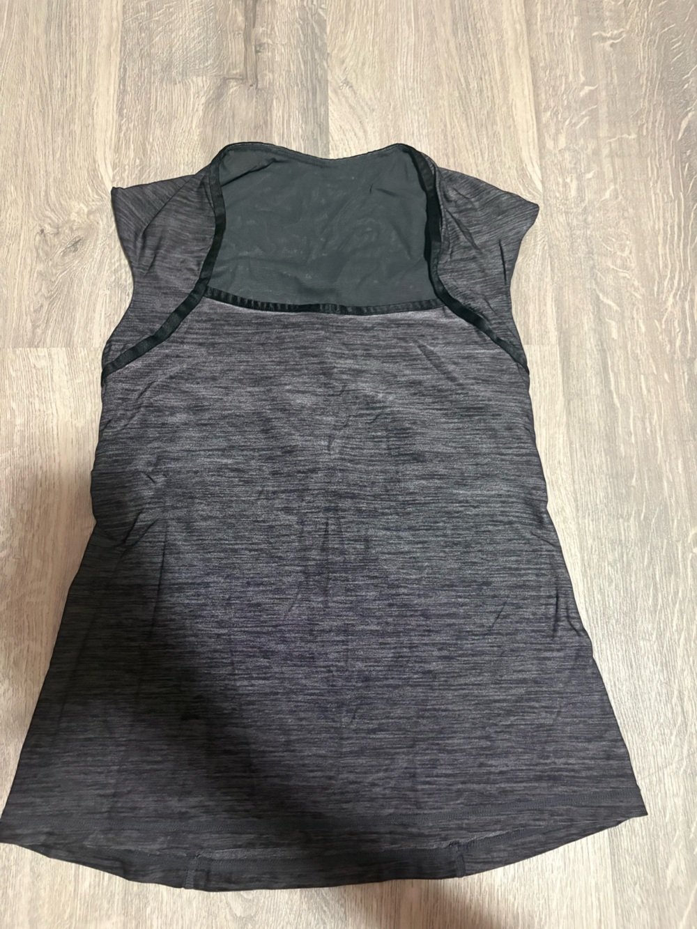 3 for $15 Lululemon dark grey square neck tank size 4